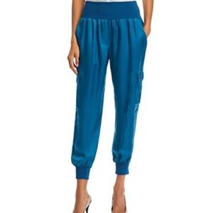 Cinq à Sept Giles Satin Jogger Pants